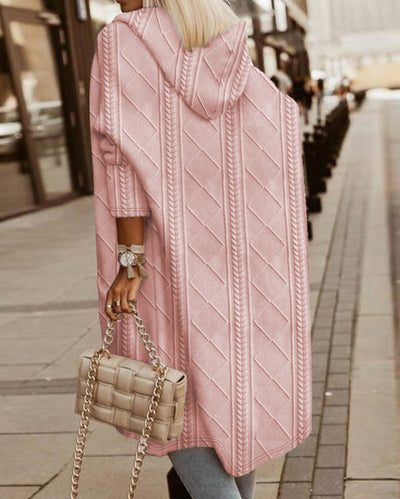 Mona Lisa - Long Hooded Cardigan