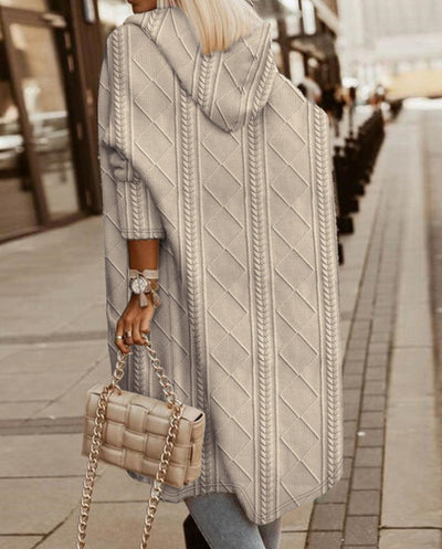 Mona Lisa - Long Hooded Cardigan