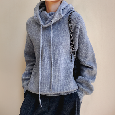 Courtney | Elegant High-Neck Sweater