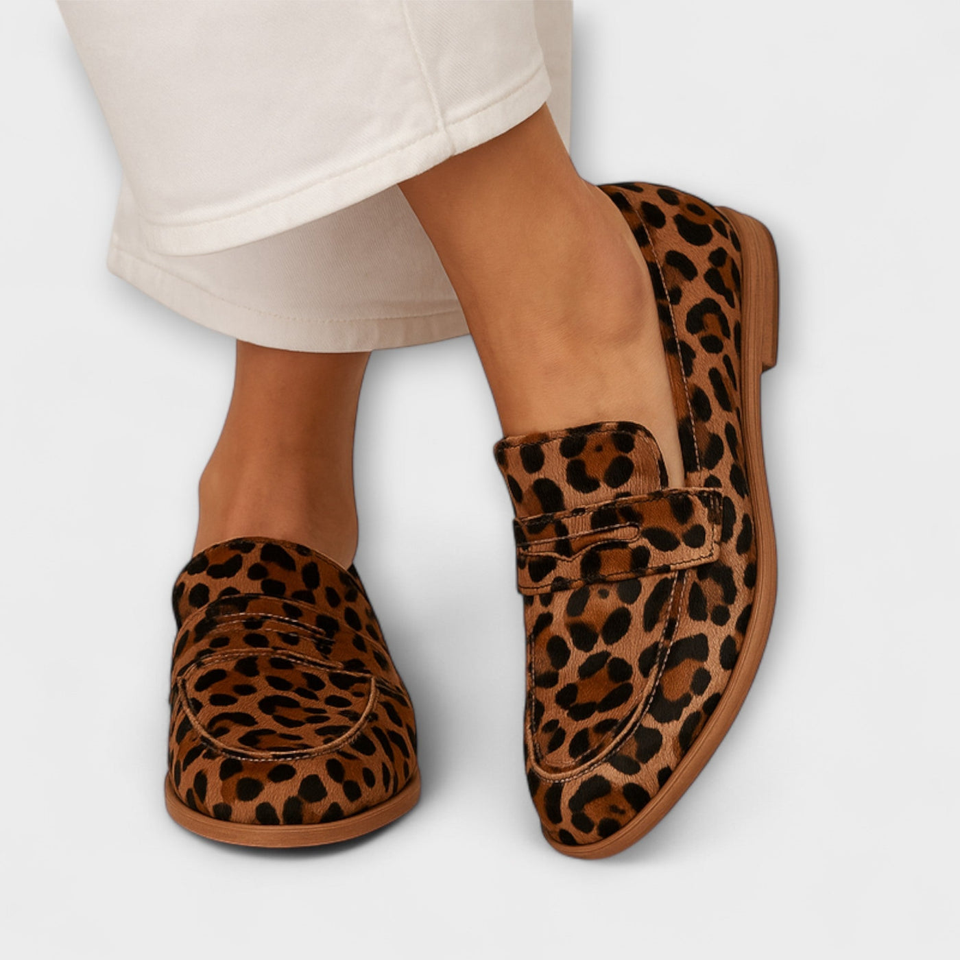 Elaine - Plush Suede Slip-On Loafers