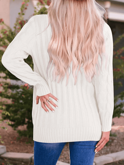 MARZENA | Cozy Cable Knit Cardigan