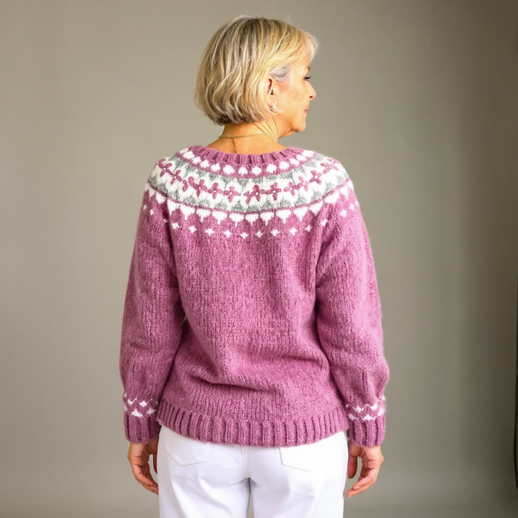 Maya | Vintage Icelandic Wool Cardigan