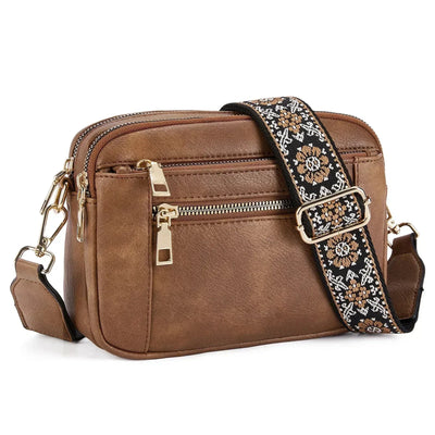 Olivia | Versatile Crossbody Bag with Adjustable Colorful Strap