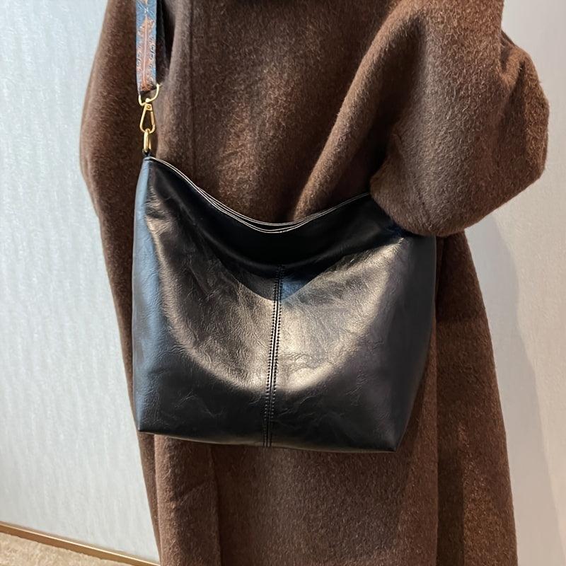 Sophia | Timeless Shoulder Bag with Customizable Patterned Strap