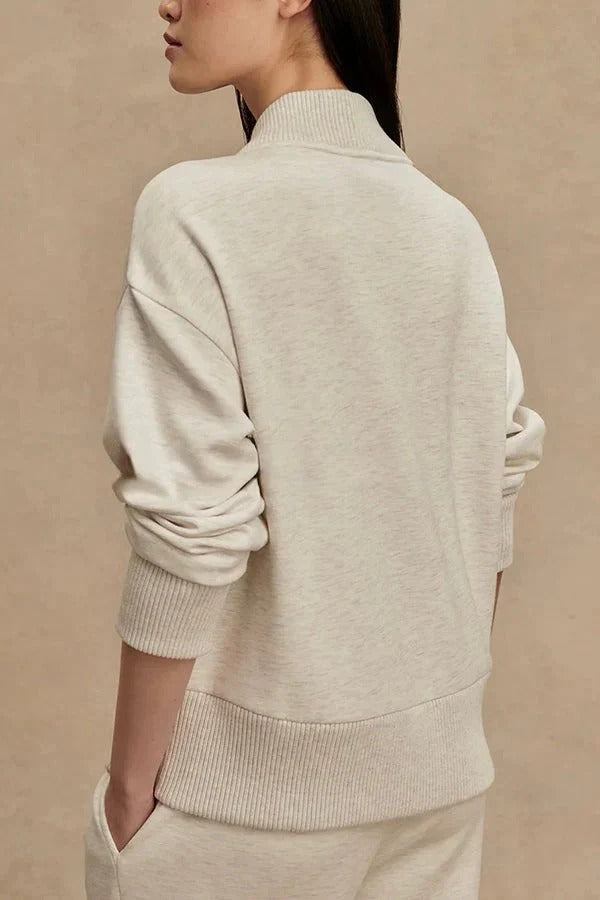 Aria | Zip-Neck Knit Lounge Set