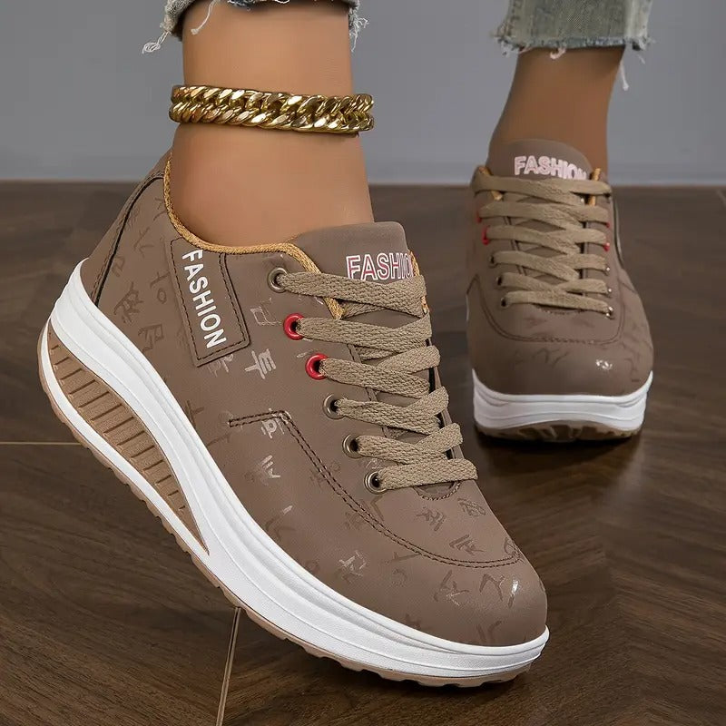 Selena - Lace-Up Orthopedic Sneakers