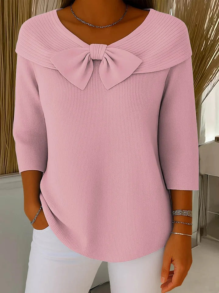 LACEY™ | SWEATER WITH BOW