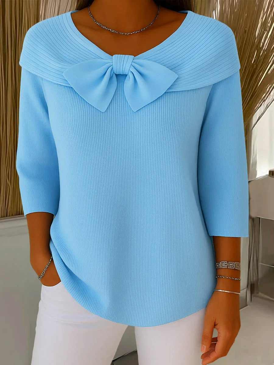 LACEY™ | SWEATER WITH BOW
