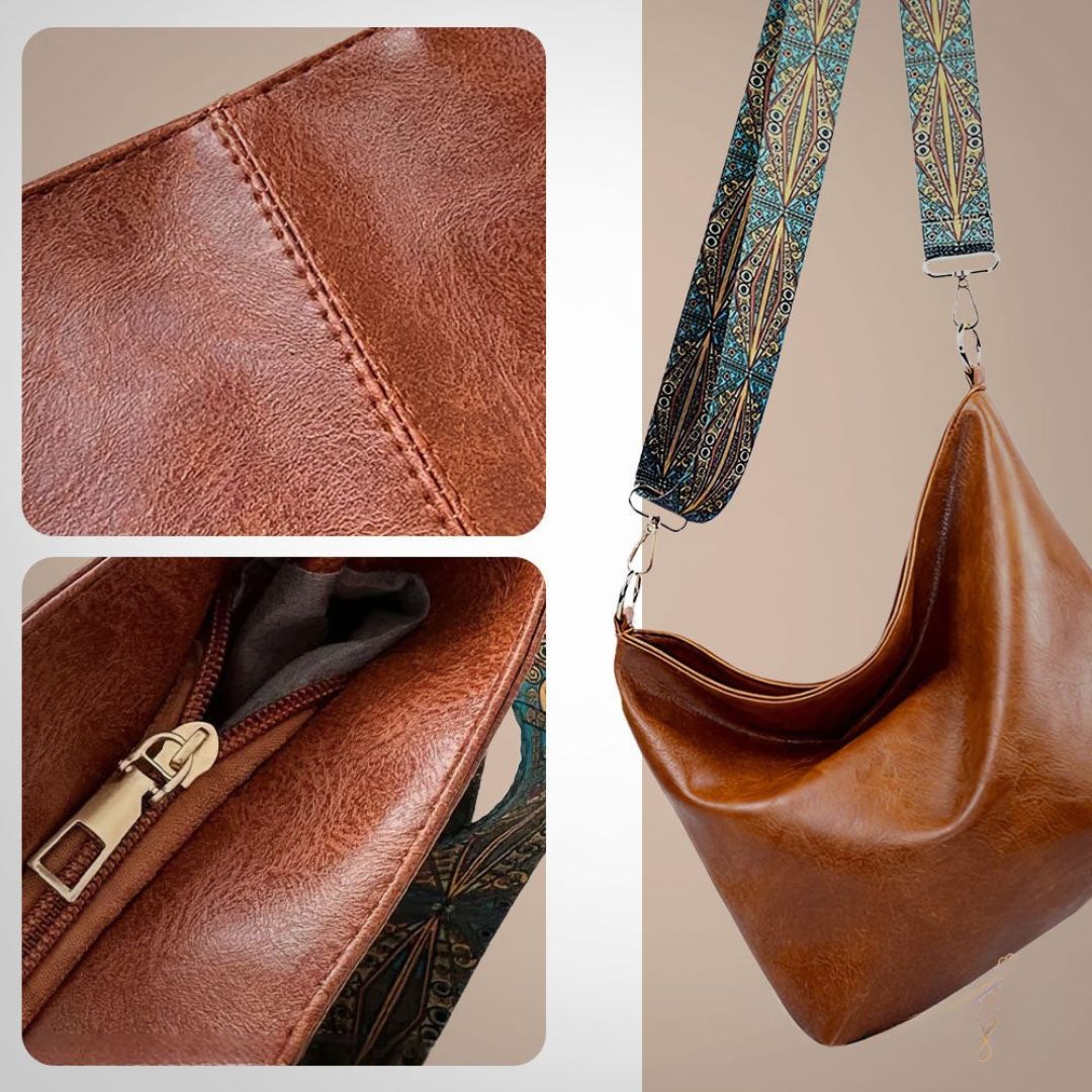 Greta - Vintage Leather Shoulder Bag