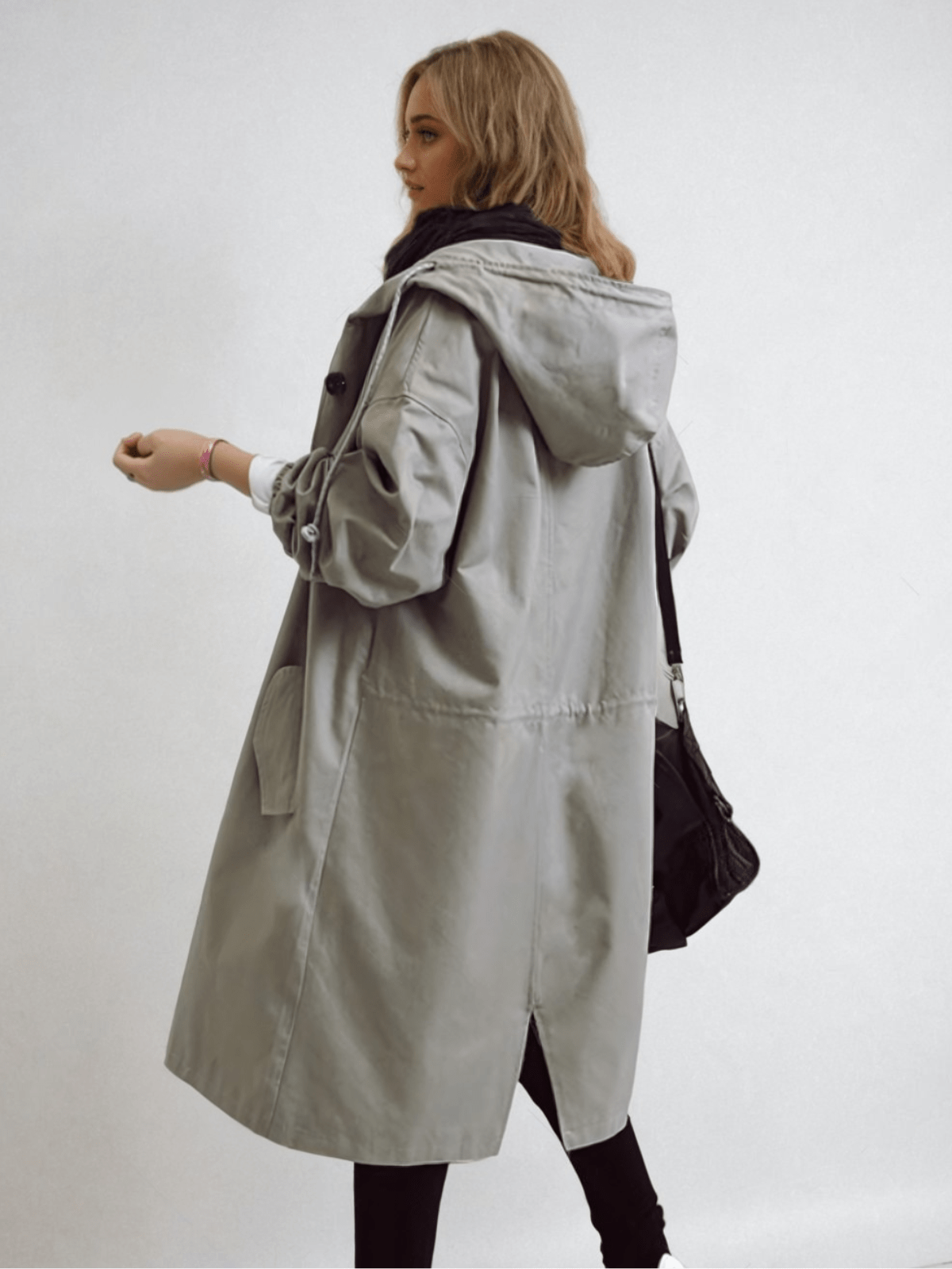 Joelle – Elegant Waterproof Trench Coat