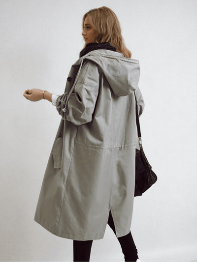 Joelle – Elegant Waterproof Trench Coat