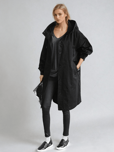 Joelle – Elegant Waterproof Trench Coat