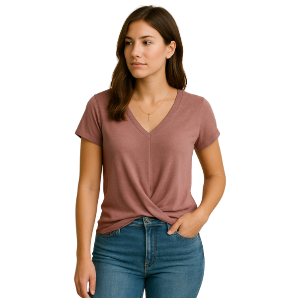 Eva | Casual V-Neck T-Shirt