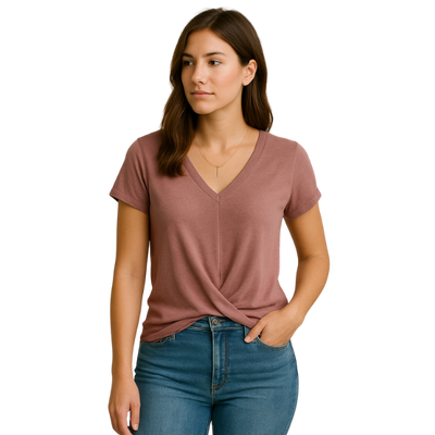 Eva | Casual V-Neck T-Shirt