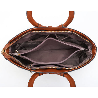 Violet | Chic Handbag Featuring Luxurious Crocodile Embossing