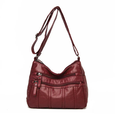 Zoe | Premium Multi-Layer PU Leather Pocket Bag