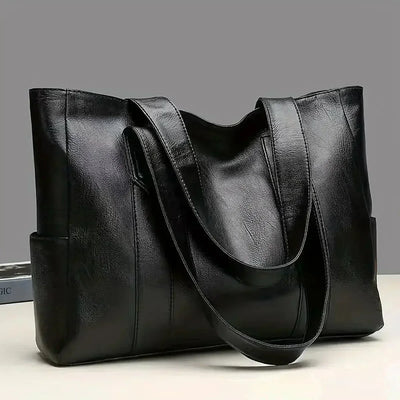 Annabelle | Spacious Vegan Tote Bag in Classic Design